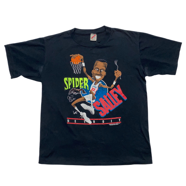 John "Spider" Salley Caricature T-shirt